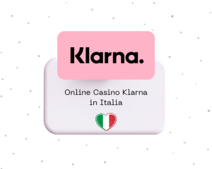 Online Casino klarna in Italia